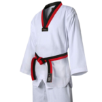 BJ Club Taekwondo Set – Durable Poly-Cotton V-Neck Uniform for Beginners - Image 2